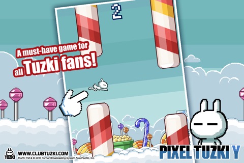 Pixel Tuzki Y screenshot 2