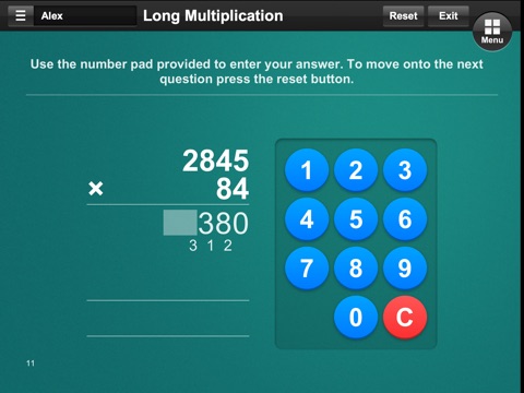 Multiplication - Daydream Education screenshot 3