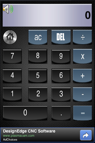 Talking calculator HD+ screenshot 2