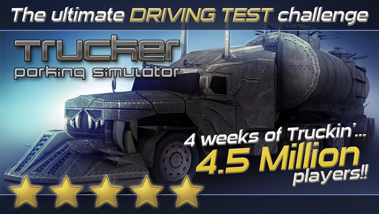Trucker: Parking Simulator - Realistic 3D Monster Truck and Lorry 'Driving Test' Free Racing Game