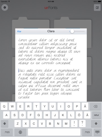 urFonts - Create personal handwritten fonts screenshot 3