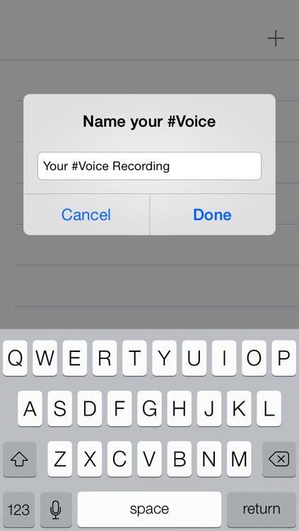 #Voice