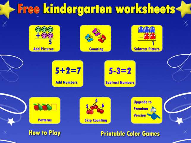 Free Kindergarten math worksheets(圖1)-速報App