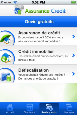 Assurance Crédit screenshot 3