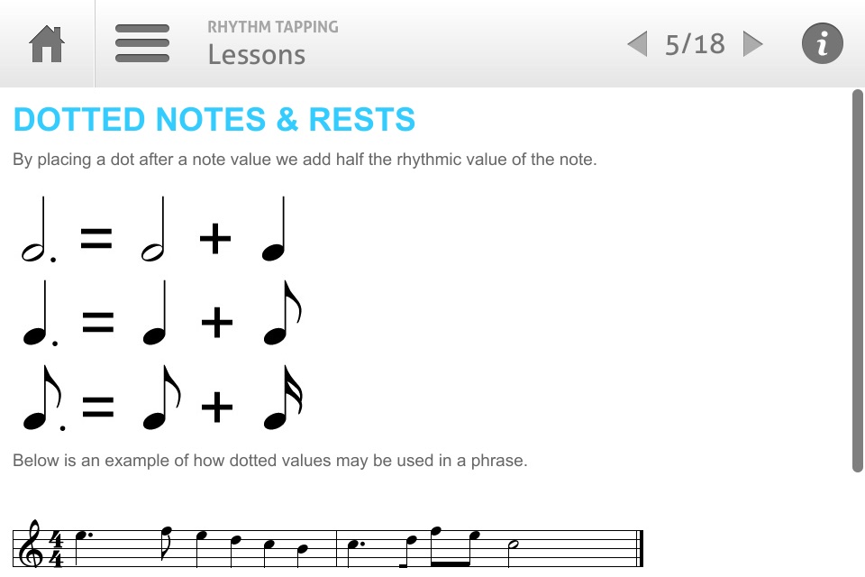 Musition Rhythm Tapping screenshot 4