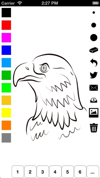 Independence Day Coloring Book for Children: Learn to draw and color icons of the United States of Americaのおすすめ画像3