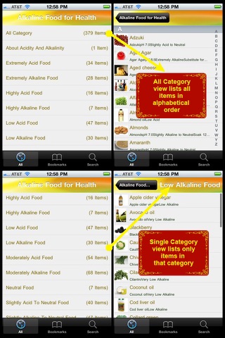 Alkaline Food for Health screenshot 2