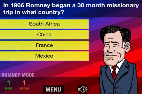 Obama vs. Romney Quiz screenshot 2
