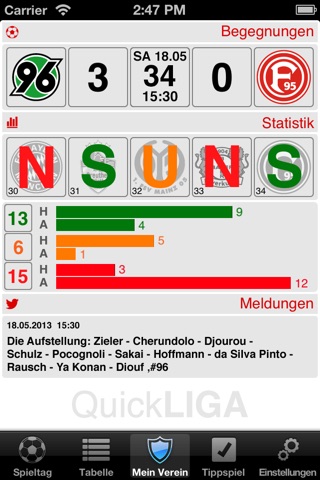 Quick BundesLIGA screenshot 3