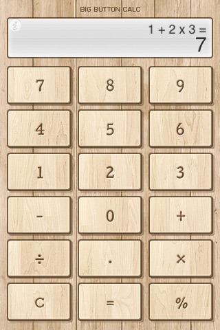 Big Button Calculator Lite screenshot 2