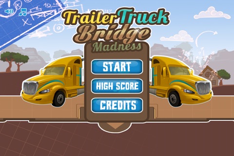 Trailer Truck Bridge Madness Lite screenshot 4