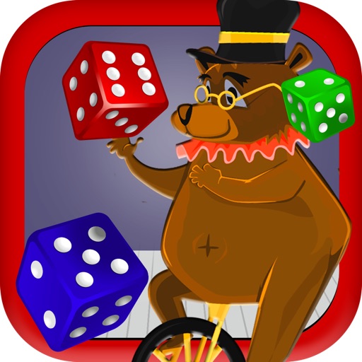 A Addict Circus of Cash Dice Roll Yatzy  HD Casino Free iOS App