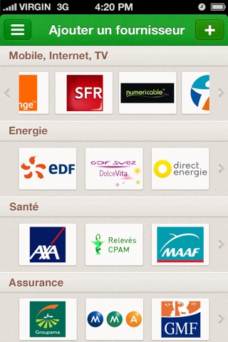 Greenbureau - Factures, relevés ou documents : retrouver et conserver tous les papiers de votre foyer ! screenshot 2