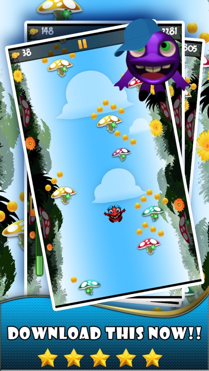 Mega Monster Jump - Super Cool Addictive Platform Jumping Game screenshot-4
