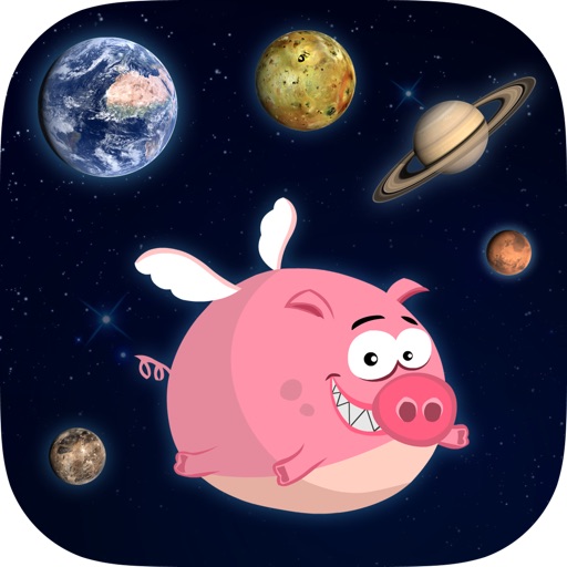 Pig Bang Theory - The Clash between Planets and Flying Pig