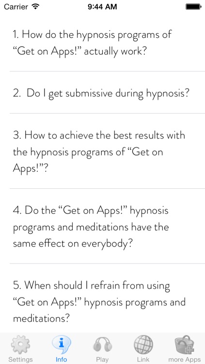 Get Relaxed! Personal Hypnosis Program!