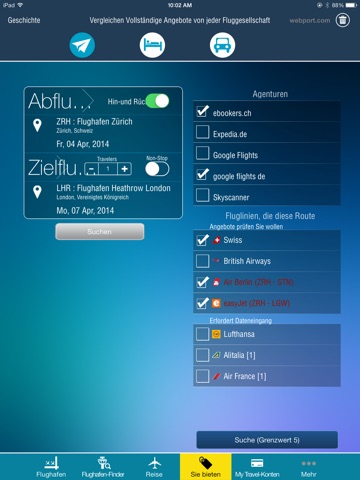 Zurich Airport + Flight Tracker HD screenshot 4