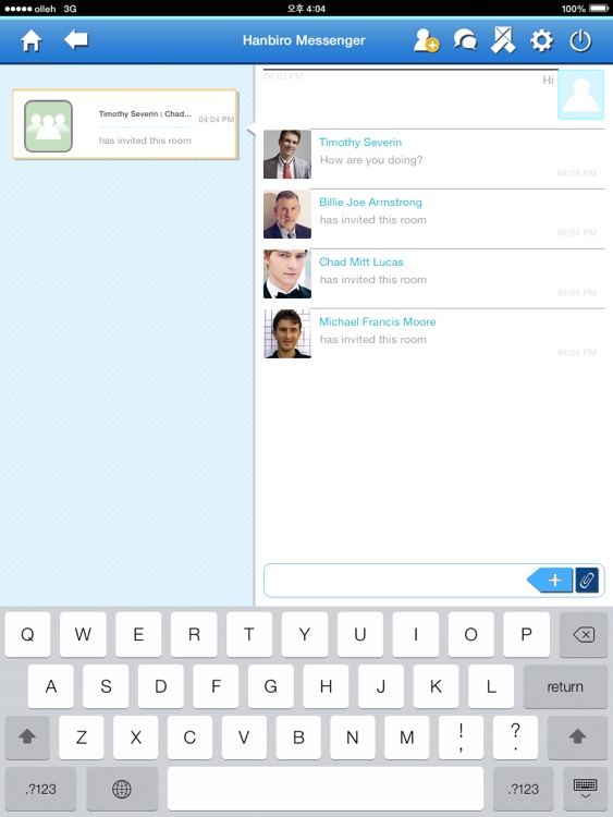 Messenger for iPad