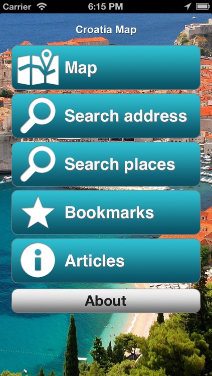 Croatia Offline Map - PLACE STARS