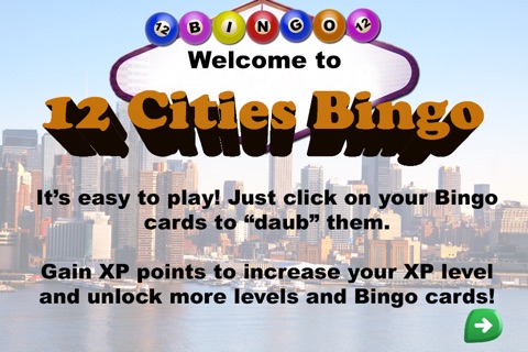 12 Cities Bingo screenshot 2