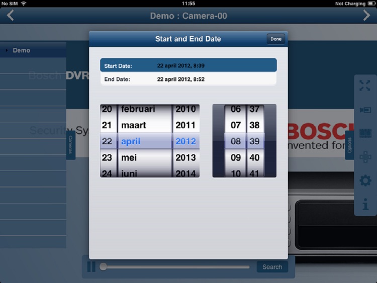 Bosch DVR Client screenshot-3