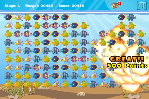 A Fishy Farm Frenzy FREE! - Tanked Aquarium Fish Match Mania screenshot 4