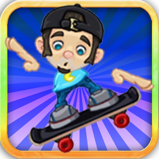 Airborne Skateboarding Surfers: Subway Rail Escape icon