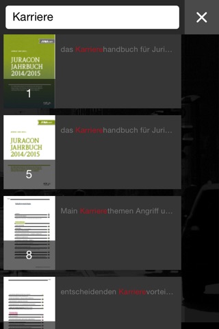 JURAcon Jahrbuch – Das Karrierehandbuch für Juristen screenshot 3