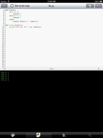 iOS用のPython 3.1のおすすめ画像2