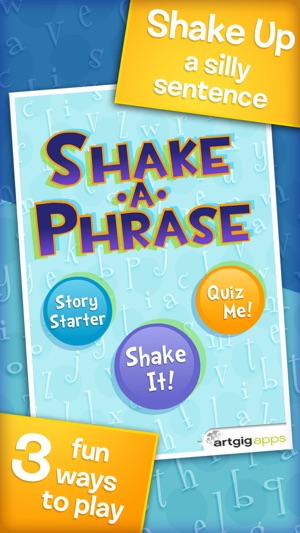 Shake-a-Phrase: Fun With Words and Sentences(圖1)-速報App