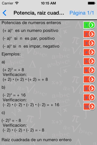 Matemáticas 1 ESO Gratuito screenshot 3