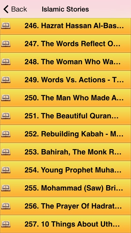 250 Islamic Stories (Pro) - Muslim Stories, Signs of Allah, Quran, Hadith & Islam screenshot-4