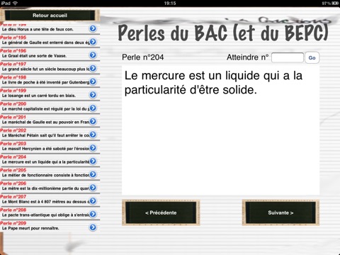 Perles du bac iPad edition screenshot 4