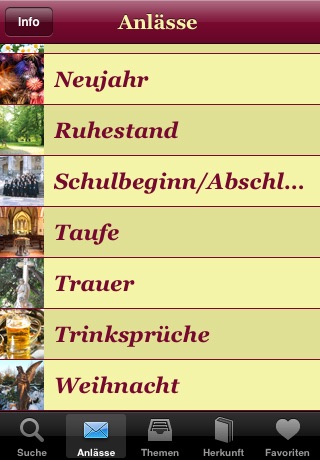 Sprüche, Verse und Zitate screenshot 2