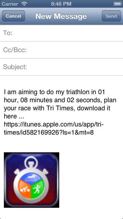 Triathlon Race Time Predictor - Tri Times screenshot-3