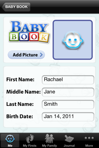 BabyBook Lite screenshot 2