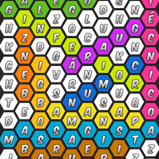 Word Search Hexagon iOS App