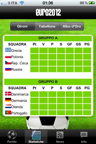 Euro 2012 screenshot 4