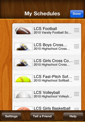 Official Lincoln Christian Athletics Edition for My Pocket Schedules screenshot 4