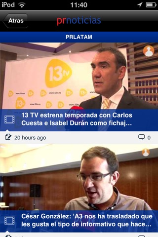 PRNoticias España screenshot 4