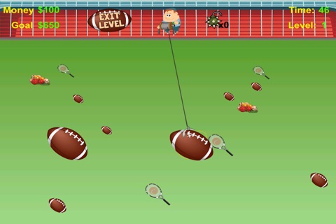 Sport Ball Hook Field Battle - Football Soccer & Tennis Toss Free screenshot 4