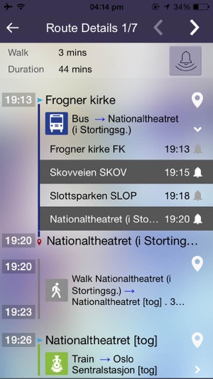 Ontimely-Oslo, norway RuterReise reiseplanlegger,ruter.no ru(圖4)-速報App