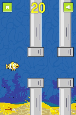 Flappy Fish 2D screenshot 2