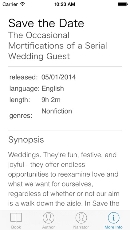 Save the Date Audiobook