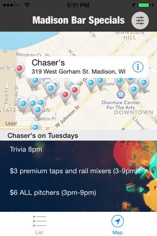 Madison Bar Specials screenshot 2