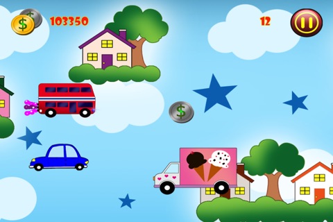 Ride on the Flying School Bus - A FREE Magic Vehicle Driver Game! screenshot 4