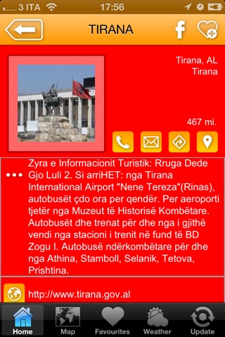 AlbaniaSmartGuide Albanese screenshot 3