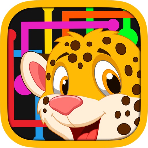 Animal Family Flow Line Zoo Saga - Match Faces and Colors & Set Pets Free icon