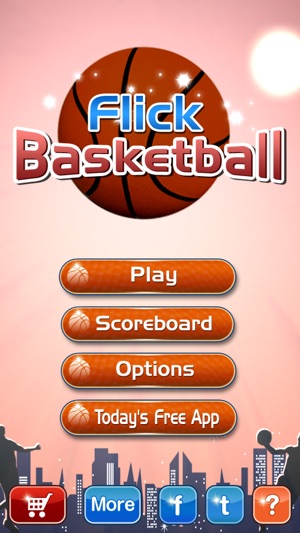 Flick Basketball Friends: Free Arcade Ho