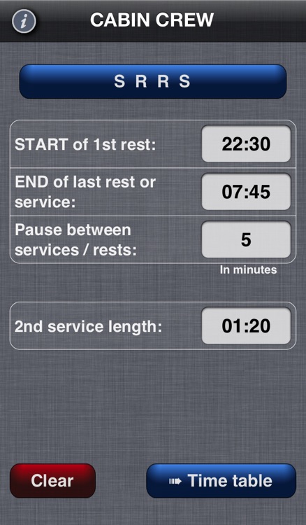 Crew Rest